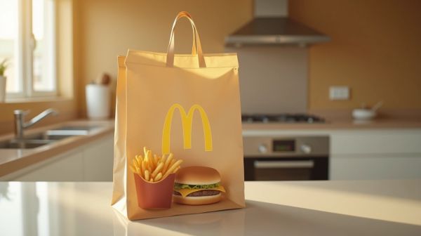Profitez d'une livraison rapide de McDonald's à domicile