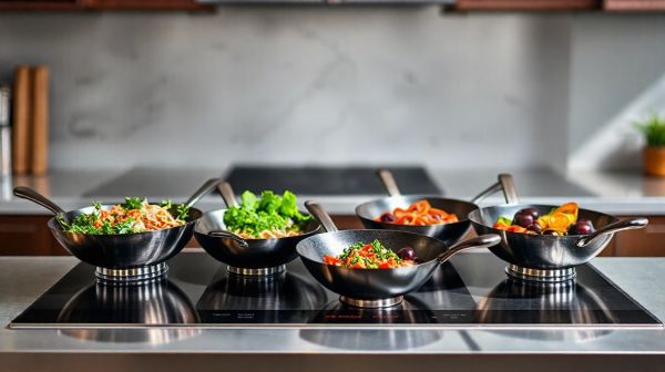 Top 5 woks inox pour des plats sains et inventifs