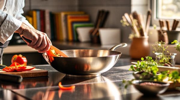 Top 5 woks inox pour des plats sains et inventifs