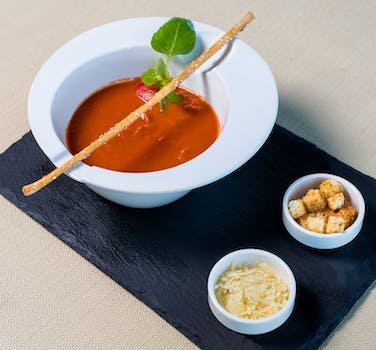 Soupe froide espagnole : gaspacho andalou